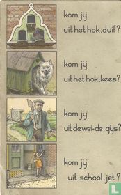 Kom jij uit het hok duif?