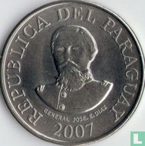Paraguay 100 guaranies 2007 acheter
