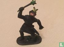 Chevalier avec étoile du matin (noir)
