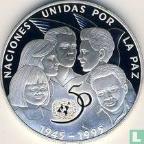 Cuba 10 pesos 1995 (BE) "50th anniversary of the United Nations"