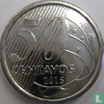 Brazilië 50 centavo 2015