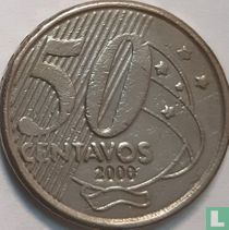 Brazilië 50 centavos 2000