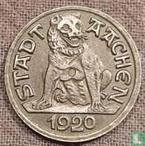 Aken 10 pfennig 1920 (type 1 - variant i)