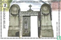 Entrance to the cemetery in Bergen