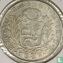 North Peru 8 reales 1837 (TM)