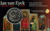 België 2 euro 2020 (coincard - FRA) "Jan van Eyck"
