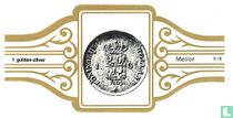 1 gulden - zilver   