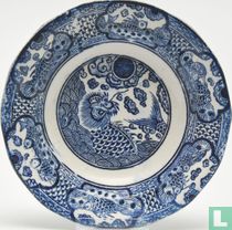 Fish - Deep plate - Frederik Regout- 1891-1896