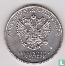 Russie 25 roubles 2020 "Weapons designer Semyon Lavochkin"