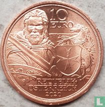 Austria 10 euro 2020 (copper) "Fortitude"