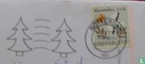 Rotterdam 2020 met kerstbomen