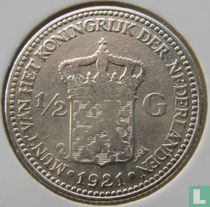 Pays-Bas ½ gulden 1921