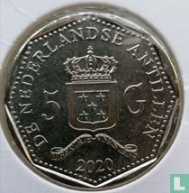 Antilles néerlandaises 5 gulden 2020 "10 ans de réformes structurelles"