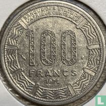 Chad 100 francs 1978