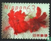 Timbres de voeux de vacances d'été