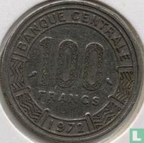 Chad 100 francs 1972