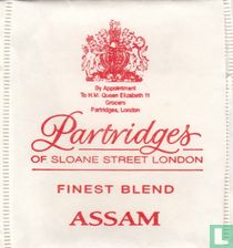 Partridges tea bags catalogue