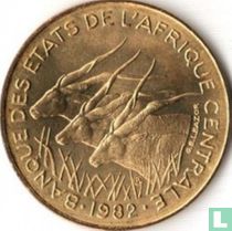 Central African States 10 francs 1982