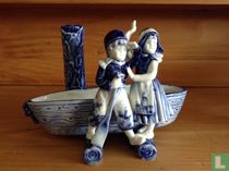 Couple with boat 