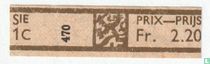 Sie 1C 470 - Prix-Prijs Fr. 2.20