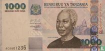 Tanzanie 1000 Shilingi