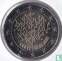 Estonie 2 euro 2020 "Centenary of Tartu peace treaty" acheter