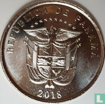 Panama ½ balboa 2018