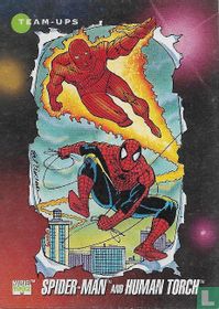 Spider-Man and Human Torch
