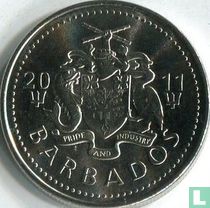Barbados 25 cents 2011