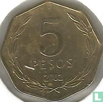 Chile 5 pesos 2002 (So)