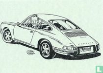 Marc Sleen in Porsche groen