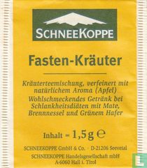 SchneeKoppe tea bags catalogue