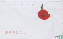 "Arigatoh..." (Red Rose)