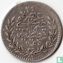 Osmanisches Reich 20 Para AH1255-14 (1851)