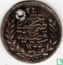 Osmanisches Reich 20 Para AH1255-19 (1856 - Typ 2)