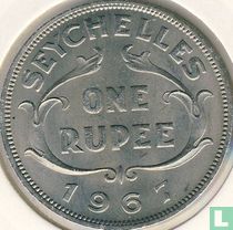 Seychelles 1 rupee 1967