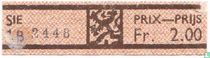 Sie 1B 2448 - Prix-Prijs Fr. 2.00  
