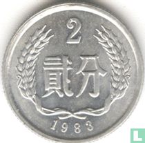 China 2 Fen 1983 kaufen