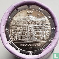 Allemagne 2 euro 2020 (F - rouleau) "Brandenburg"