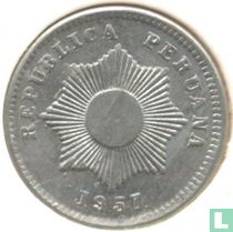 Peru 1 Centavo 1957 (Typ 2)
