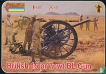 British 15 pdr 7 cwt BL Gun
