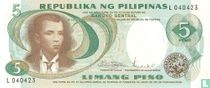 Philippines 5 Piso (Marcos & Licaros