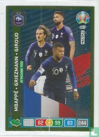 Mbappé - Griezmann - Giroud