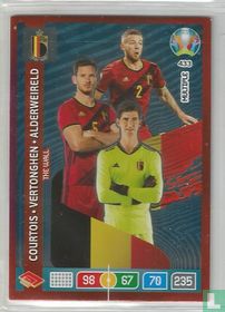 Courtois - Vertonghen - Alderweireld
