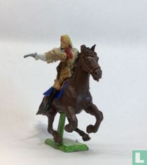 General Custer on horseback