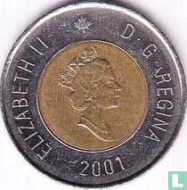Canada 2 dollars 2001