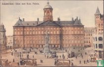 Amsterdam - Dam met Kon. Paleis.