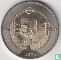 Turquie 50 kurus 2020