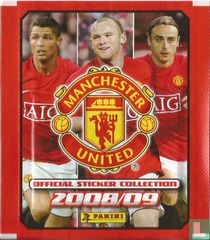 Manchester United Official Sticker Collection 2008/09 album pictures catalogue