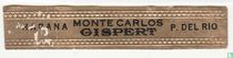 Monte Carlos Gispert - Habana - P. del Rio